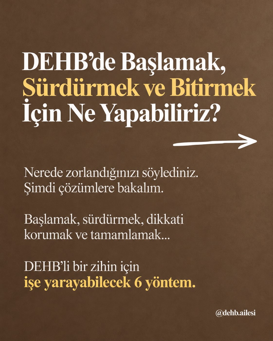 Önce nerede zorlandığınızı sorduk. Şimdi sıra, o zorlandığınız noktada neyin işe yarayabileceğine…